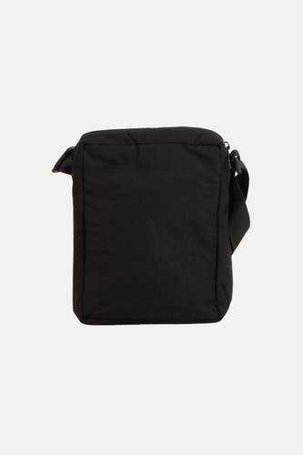 Sac à bandoulière noir de ACCESSORIES BY JACK & JONES, vue arrière avec sangle réglable et texture subtile.