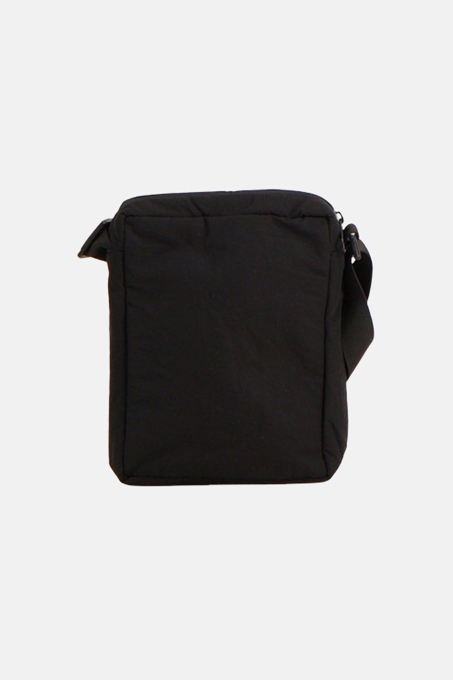 Sac à bandoulière noir de ACCESSORIES BY JACK & JONES, vue arrière avec sangle réglable et texture subtile.