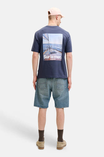 T-shirt (manches courtes) bleu - ORIGINALS BY JACK & JONES