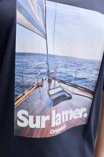 T-shirt (manches courtes) bleu - ORIGINALS BY JACK & JONES
