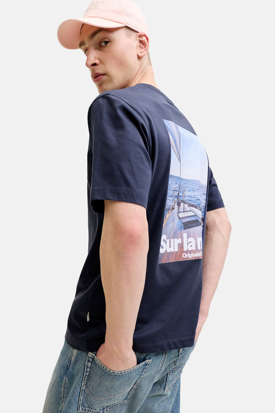 T-shirt (manches courtes) bleu - ORIGINALS BY JACK & JONES