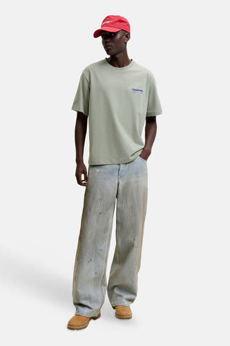 T-shirt (manches courtes) vert - ORIGINALS BY JACK & JONES