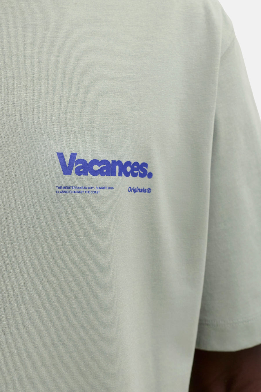 T-shirt (manches courtes) vert - ORIGINALS BY JACK & JONES