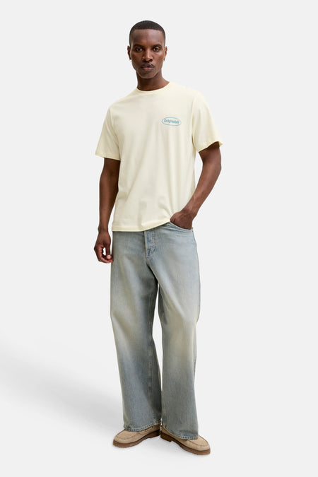 T-shirt (manches courtes) beige - ORIGINALS BY JACK & JONES