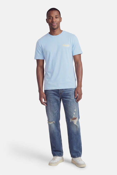 T-shirt à manches courtes - bleu