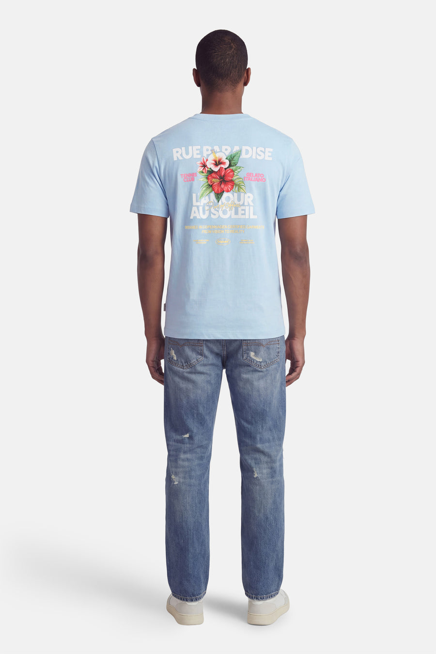 T-shirt à manches courtes - bleu