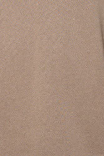 Sweat col O - taupe