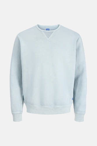 Sweat-shirt bleu de PREMIUM BLUE par JACK & JONES, avec des manches longues et un col rond.