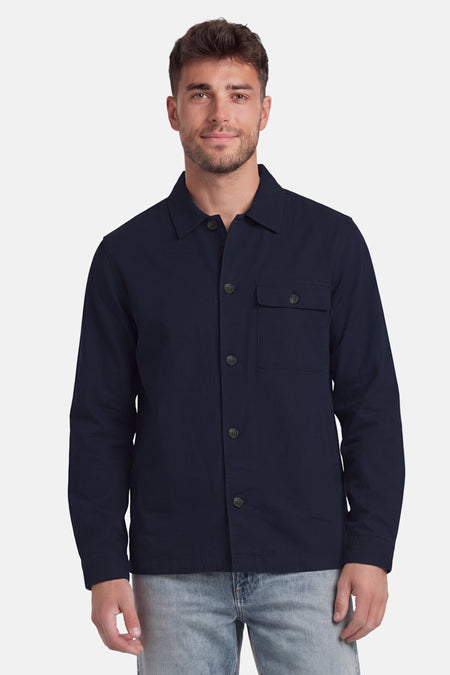 Chemise à manches longues - bleu