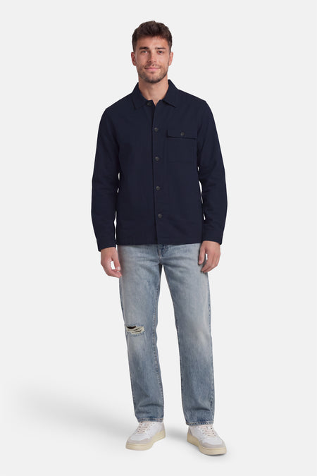 Chemise à manches longues - bleu