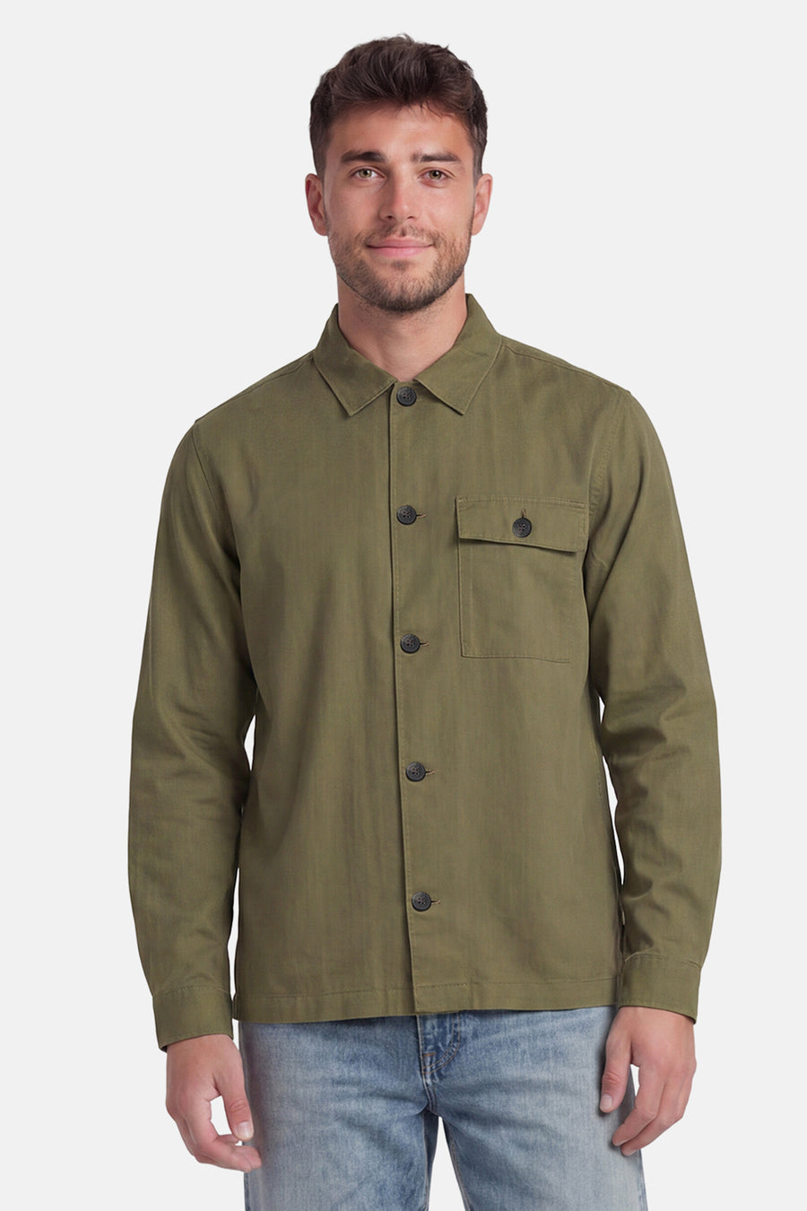 Chemise à manches longues - vert