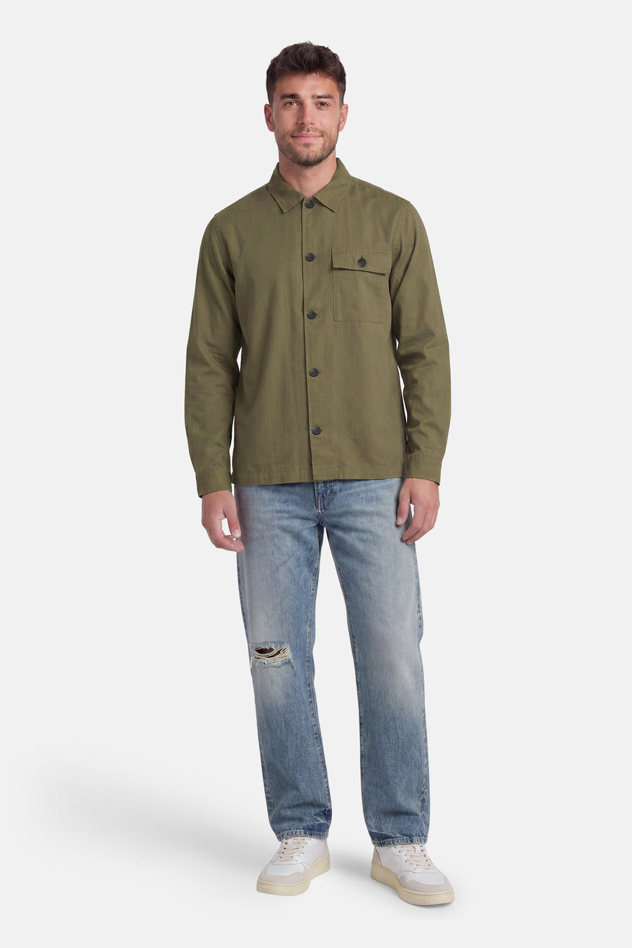 Chemise à manches longues - vert