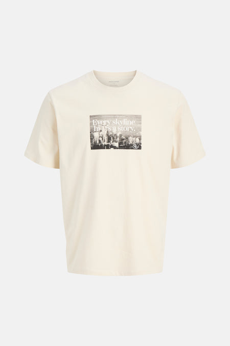 T-shirt (manches courtes) blanc - CORE BY JACK & JONES