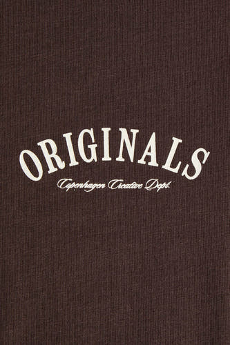 T-shirt (manches courtes) brun - CORE BY JACK & JONES