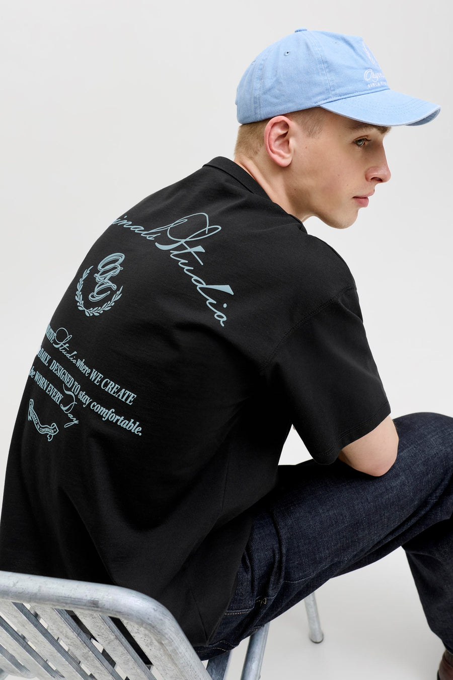 T-shirt (manches courtes) noir - CORE BY JACK & JONES