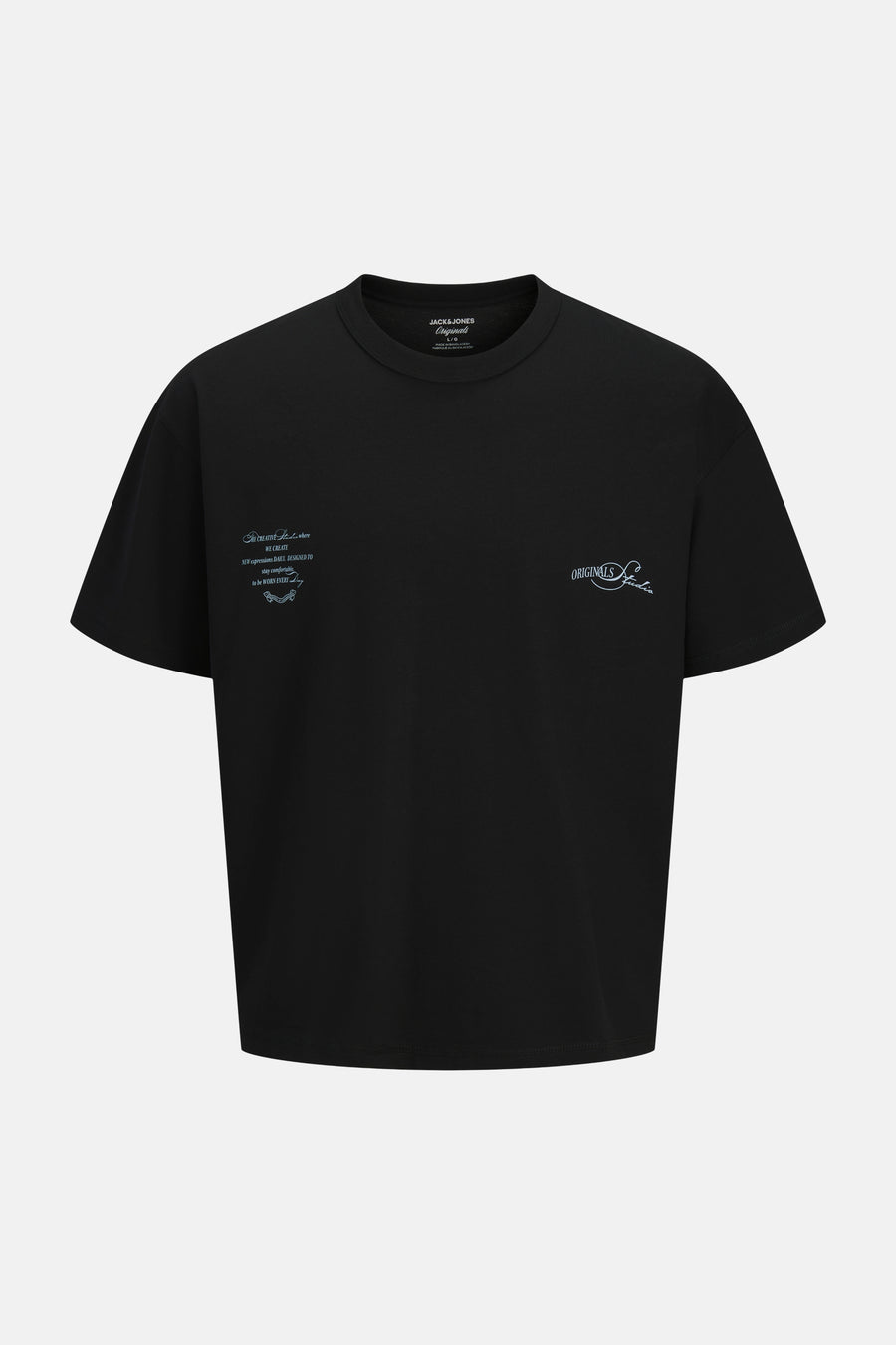 T-shirt (manches courtes) noir - CORE BY JACK & JONES