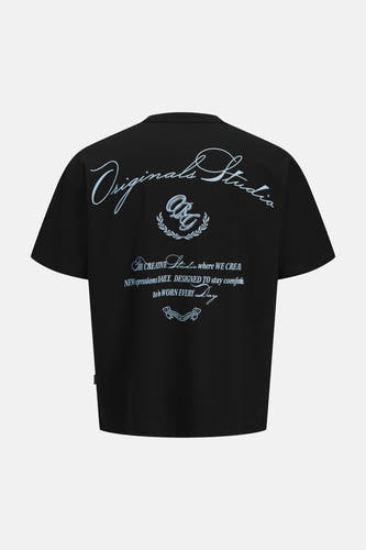 T-shirt (manches courtes) noir - CORE BY JACK & JONES