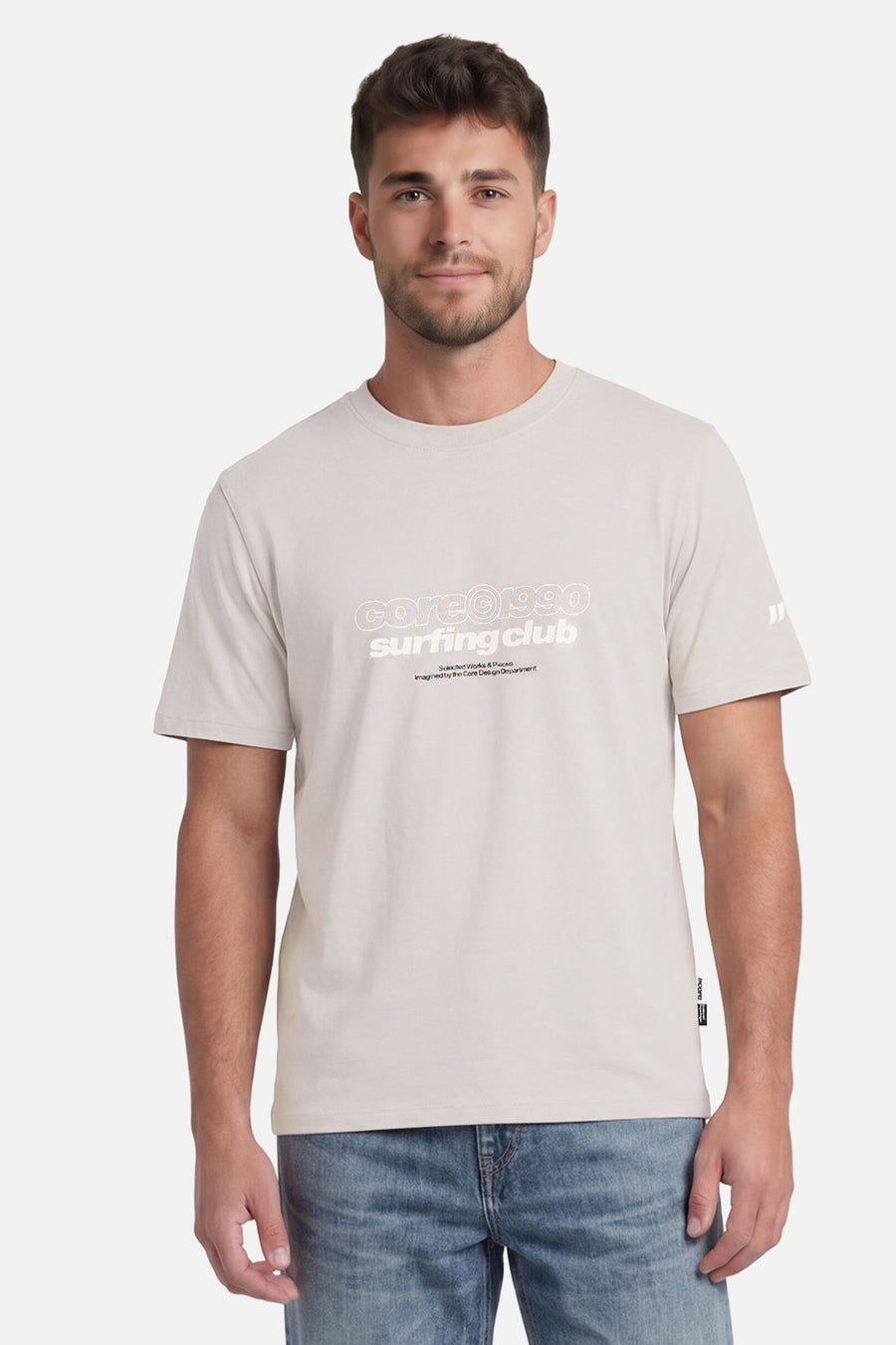 T-shirt à manches courtes - gris