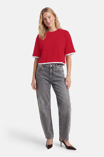 T-shirt à manches courtes - rouge