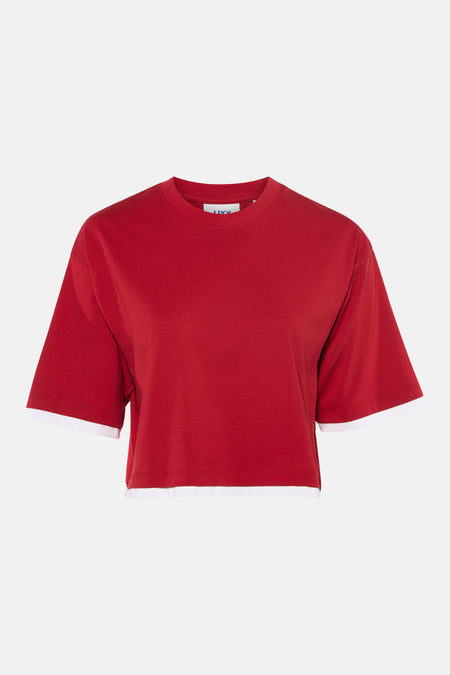 T-shirt à manches courtes - rouge