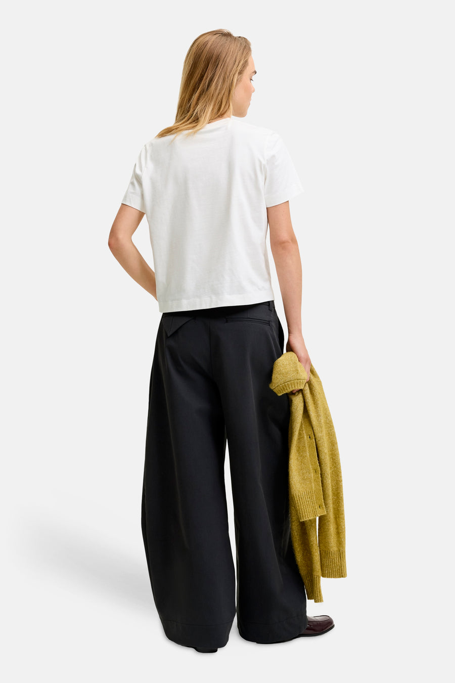 Top uni manche courte blanc - JJXX