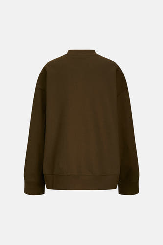 Sweat col O brun - JJXX