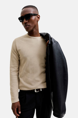Pull col O beige - CORE BY JACK & JONES