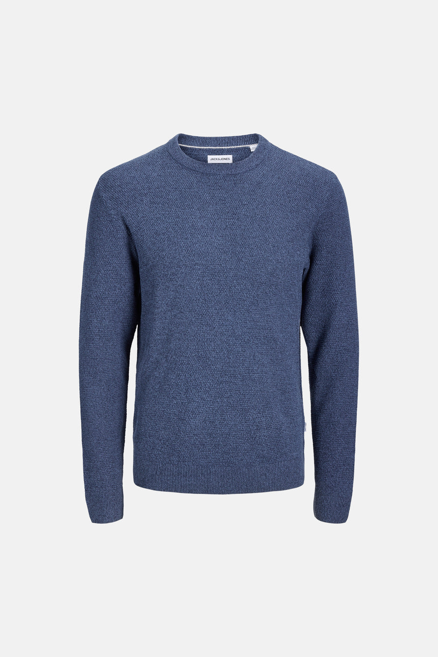 Pull col O - bleu