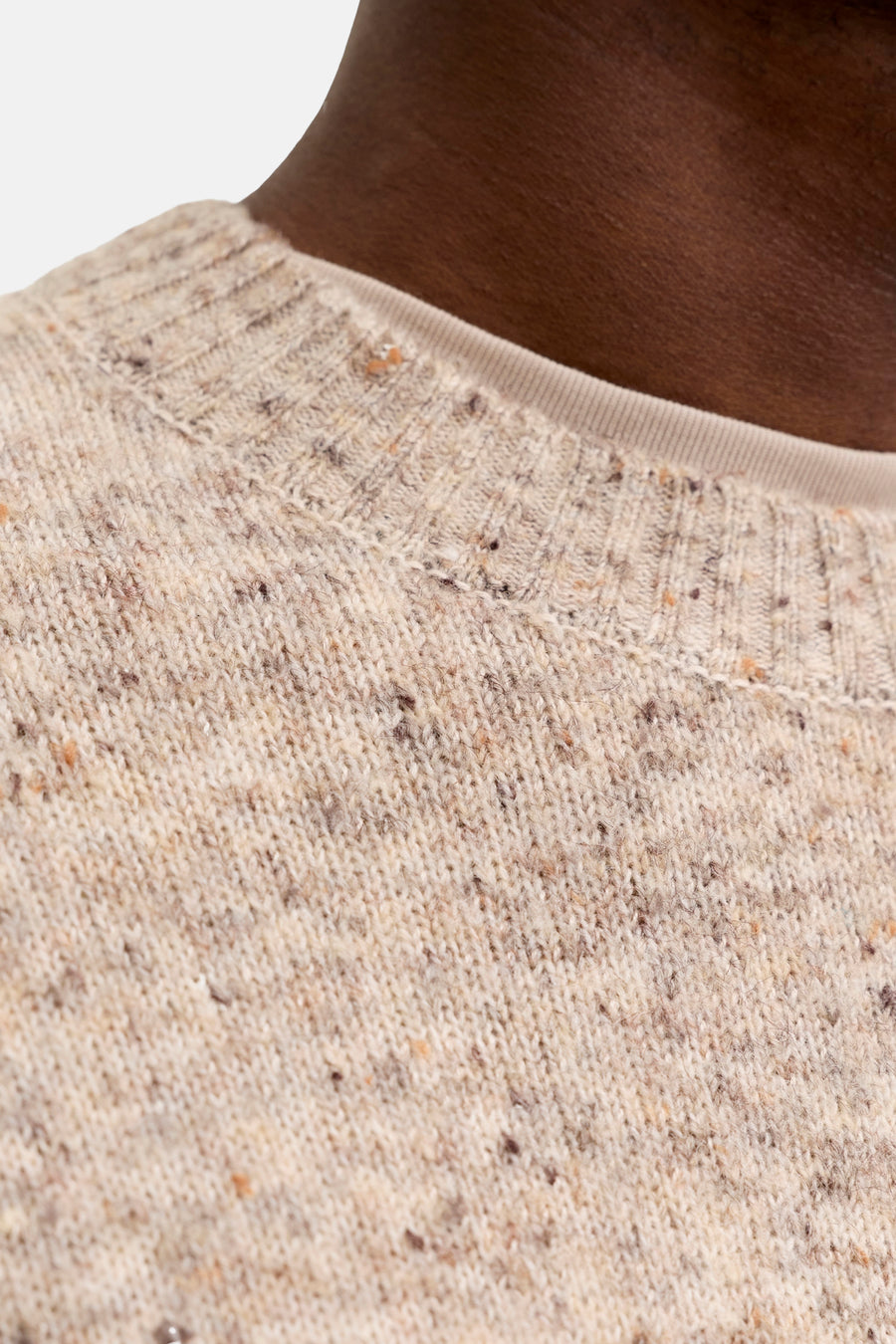 Pull col O Écru - PREMIUM by JACK & JONES