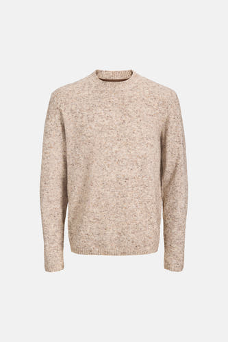 Pull col O Écru - PREMIUM by JACK & JONES