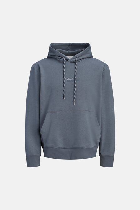 Sweat à capuche - bleu