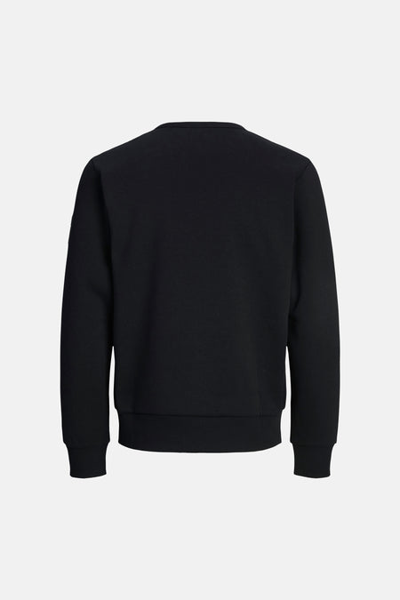 Sweat col O - noir