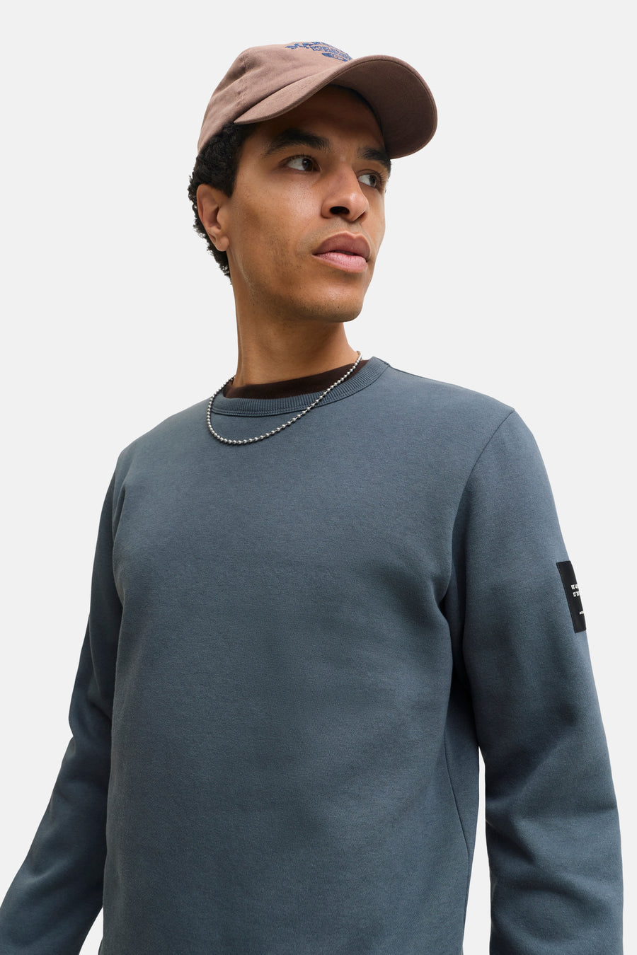 Sweat col O bleu - CORE BY JACK & JONES