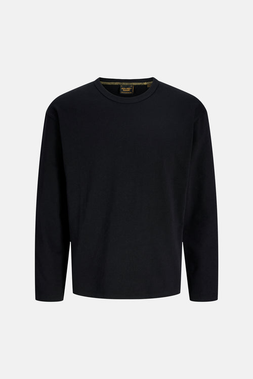 Sweat col O - noir