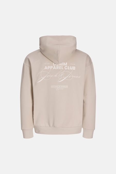 Sweat à capuche Écru - ORIGINALS BY JACK & JONES