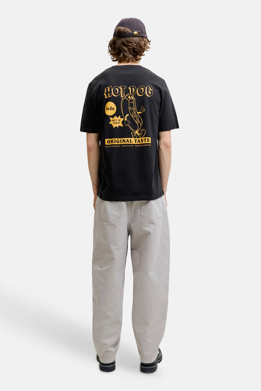 T-shirt (manches courtes) noir - ORIGINALS BY JACK & JONES