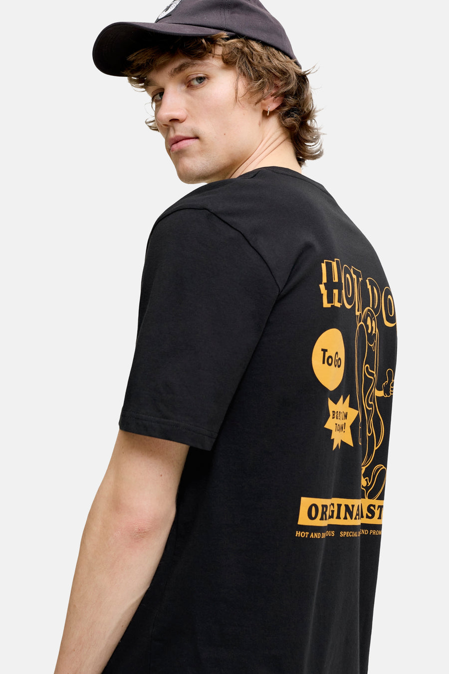T-shirt (manches courtes) noir - ORIGINALS BY JACK & JONES