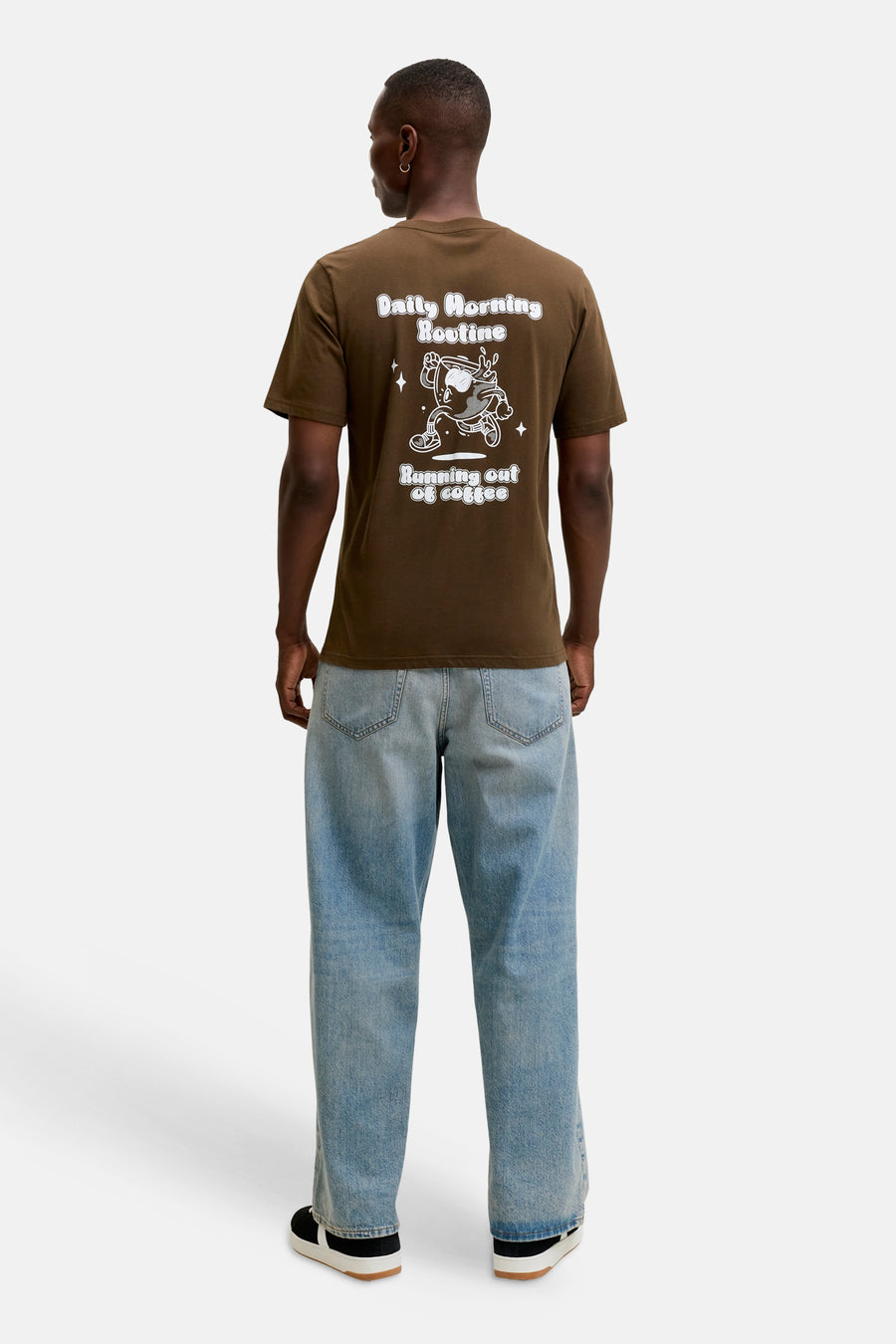 T-shirt (manches courtes) brun - ORIGINALS BY JACK & JONES
