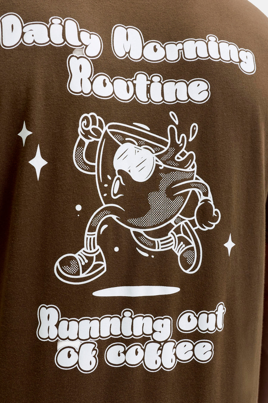 T-shirt (manches courtes) brun - ORIGINALS BY JACK & JONES