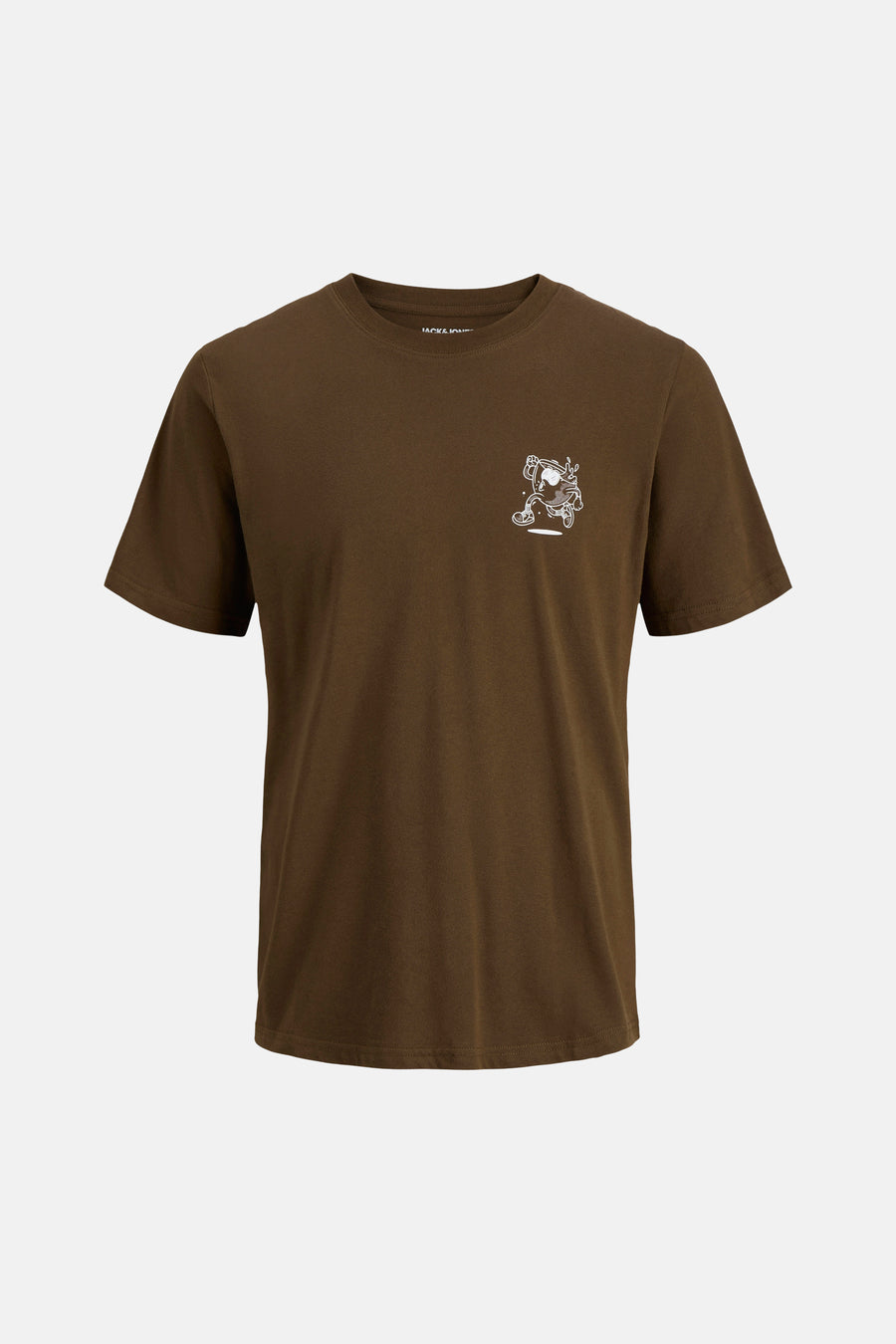 T-shirt (manches courtes) brun - ORIGINALS BY JACK & JONES