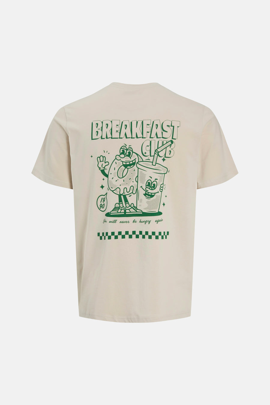 T-shirt (manches courtes) Écru - ORIGINALS BY JACK & JONES