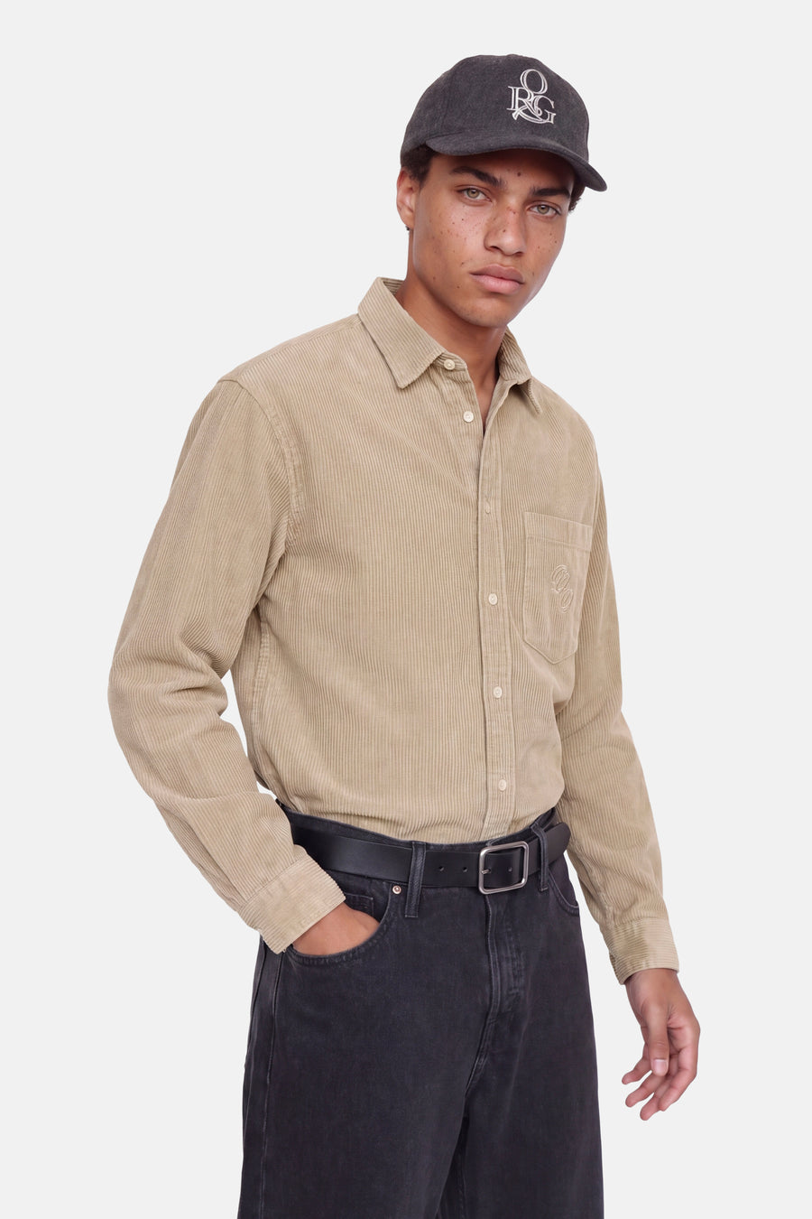 Chemise (manches longues) beige - ORIGINALS BY JACK & JONES