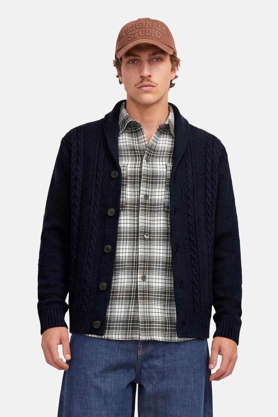 Gilet bleu - PREMIUM by JACK & JONES