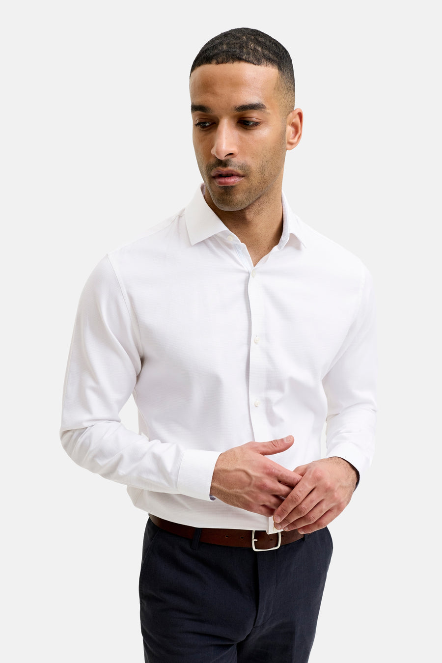 Chemise (manches longues) blanc - PREMIUM by JACK & JONES