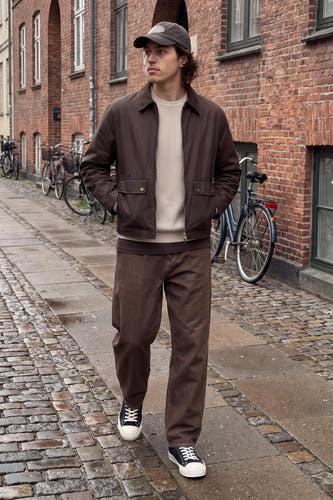 Pull col O beige - CORE BY JACK & JONES