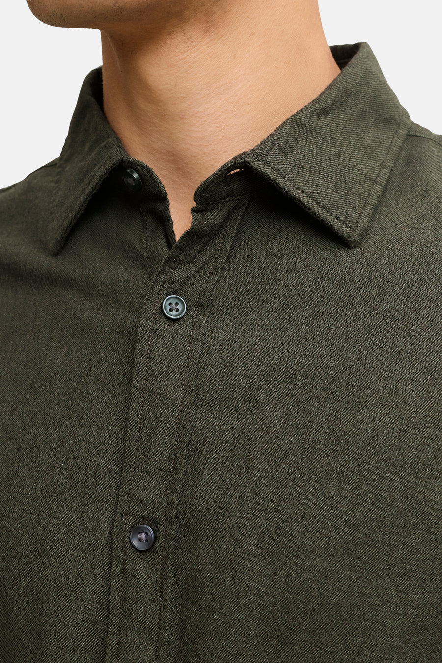 Chemise à manches longues - vert