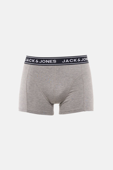 Boxer gris d'ACCESSORIES BY JACK & JONES avec une ceinture à logo.