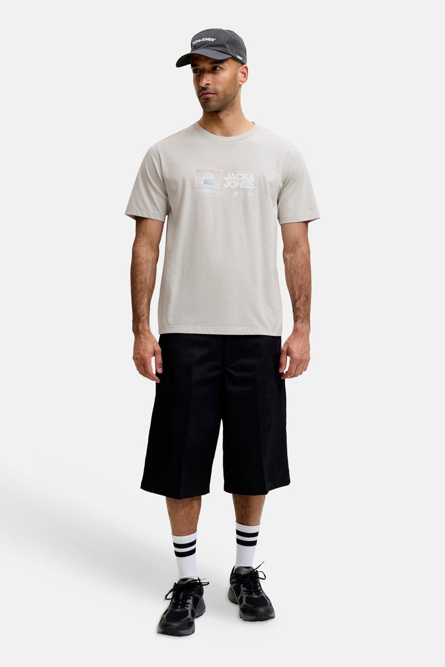 T-shirt à manches courtes - gris