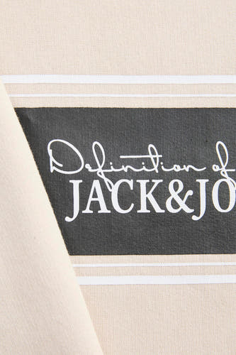 Sweat col O beige - CORE BY JACK & JONES