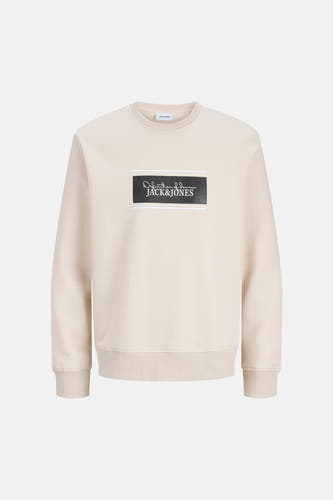 Sweat col O beige - CORE BY JACK & JONES